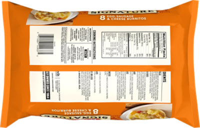 El Monterey Signature Egg Sausage & Cheese Breakfast Burritos - 8 Count - Image 8