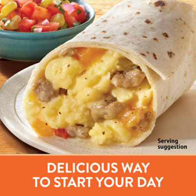 El Monterey Signature Egg Sausage & Cheese Breakfast Burritos - 8 Count - Image 2