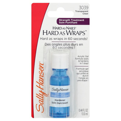 Sally Hansen Hard As Nails Hard As Wraps Hardener Strength Treatment 3039 - 0.44 Fl. Oz.