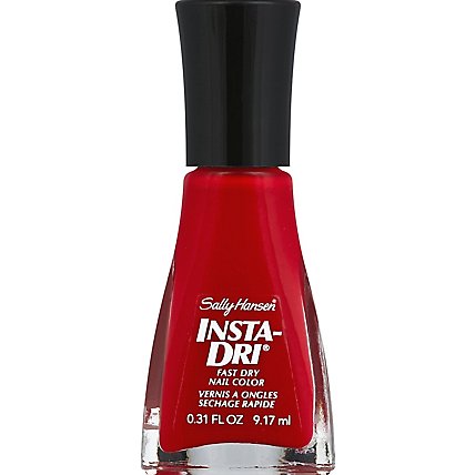 Sally Hansen Insta-Dri Nail Color Fast Dry Rapid Red 280 - 0.31 Fl. Oz. - Image 2