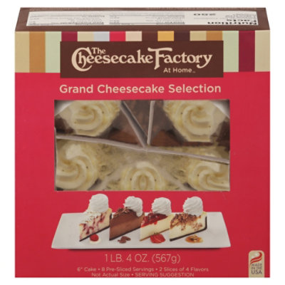 Cheesecake Factory Cake Cheesecake Grand Selection - Each - Safeway