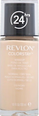 Revlon ColorStay Makeup 24 Hrs Normal/Dry Skin Ivory 110 - 1 Fl. Oz. - Image 2