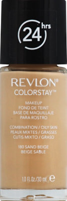 Revlon ColorStay Makeup 24 Hrs Normal/Dry Sand Beige 180 - 1 Fl. Oz. - Image 2