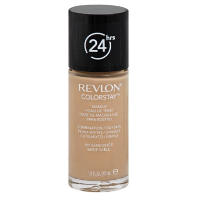 Revlon ColorStay Makeup 24 Hrs Normal/Dry Sand Beige 180 - 1 Fl. Oz. - Image 1