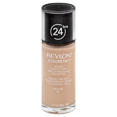 Revlon ColorStay Makeup 24 Hrs Normal/Dry Skin Nude 200 - 1 Fl. Oz. - Image 1