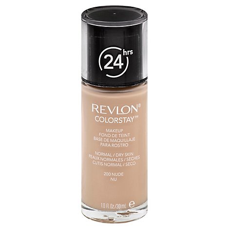 Revlon ColorStay Makeup 24 Hrs Normal/Dry Skin Nude 200 - 1 Fl. Oz.