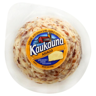 cheese kaukauna ball spreadable asiago oz