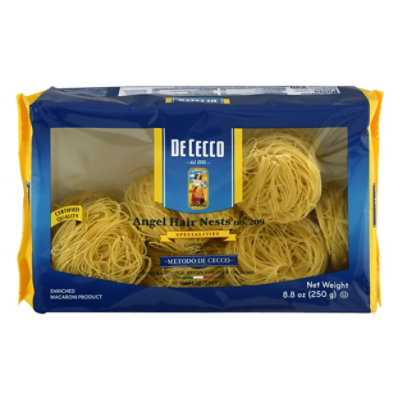 De Cecco Pasta No. 209 Angel Hair Nests Box - 8.8 Oz - Image 5