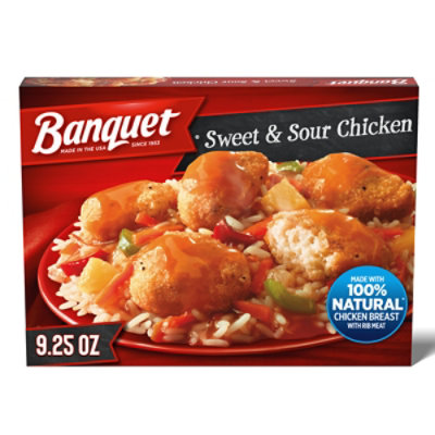 Banquet Sweet And Sour Chicken Frozen Meal - 9.25 Oz - Image 1