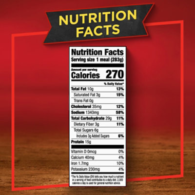 Banquet Turkey and Mashed Potatoes Frozen Meal - 10 Oz - Image 4