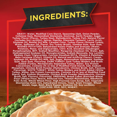 Banquet Turkey and Mashed Potatoes Frozen Meal - 10 Oz - Image 5