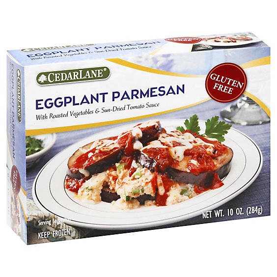 CedarLane Eggplant Parmesan with Roasted Vegetables & Sun-Dried Tomato Sauce - 10 Oz