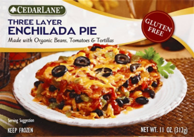 Cedar Lane Enchilada Pie Three Layer Gluten Free - 11 Oz - Image 2