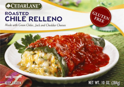 Cedar Lane Chile Relleno Roasted Gluten Free - 10 Oz - Image 2