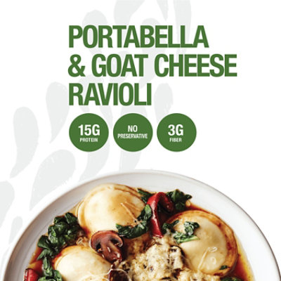 Evol Frozen Meal Ravioli Portabella & Goat Cheese - 8.75 Oz - Image 2