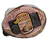 Cooks Ham Spiral Sliced Hickory Smoked Butt Half - 8 Lb