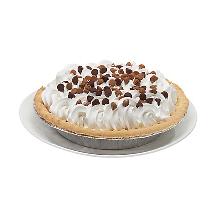 Bakery Tippins Pie Chocolate Peanut Butter Cream 8 Inch - Each - Image 1