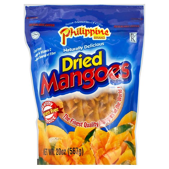 Philippine Brand Dried Mangoes - 20 Oz