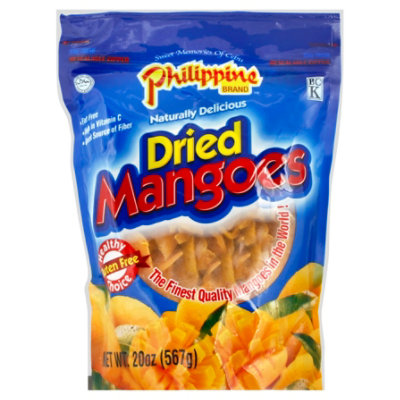 Philippine Brand Dried Mangoes - 20 Oz