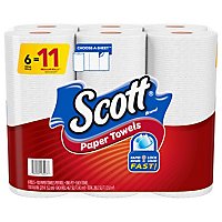 Scott Paper Towels Choose A Sheet Mega Rolls - 6 Roll - Image 5