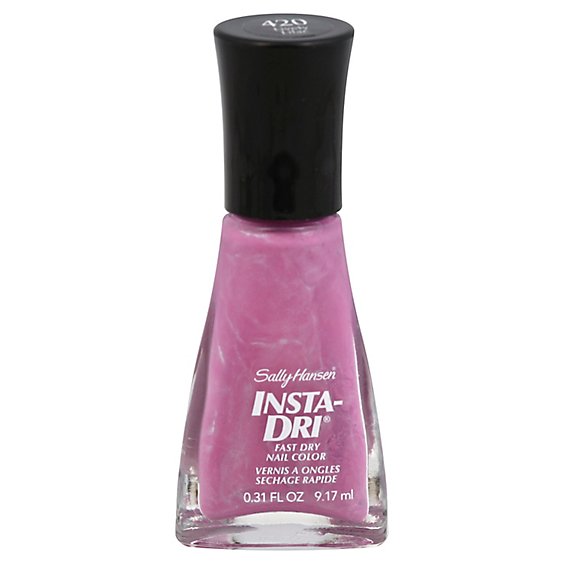 Sally Hansen Insta-Dri Nail Color Fast Dry 420 Lively Lilac - 0.31 Fl. Oz.