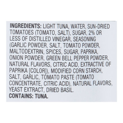 Bumble Bee Tuna Seasoned Sun-Dried Tomato & Basil - 2.5 Oz - Image 5