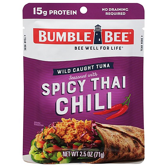 Bumble Bee Tuna Seasoned Spicy Thai Chili - 2.5 Oz