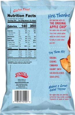 Seneca Apple Chips Cinnamon - 2.5 Oz - Image 6