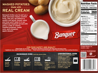Banquet Meatloaf Frozen Meal - 11.88 Oz - Image 6