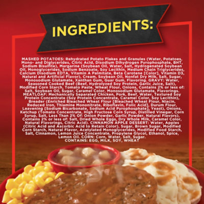 Banquet Meatloaf Frozen Meal - 11.88 Oz - Image 5