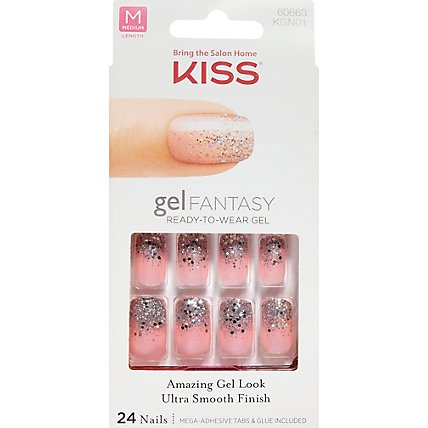 Kiss Gel Fantasy Nails Fanciful - Each - Image 2