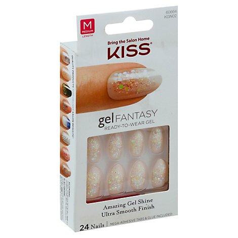 Kiss Gel Fantasy Nails Rkcndy - Each