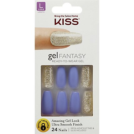 Kiss Gel Fantasy Nails Rush Hour - Each - Image 2