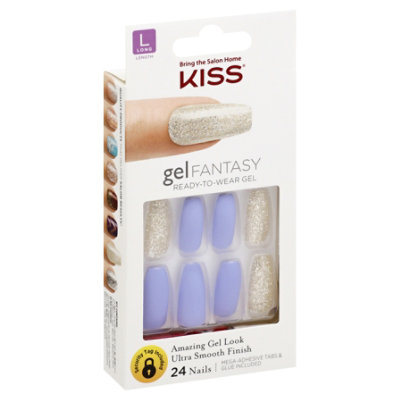 Kiss Gel Fantasy Nails Rush Hour - Each