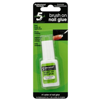 5 Second Ibd Nail Glue Brush On 6 Gram 6 Gram Albertsons