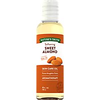 Nature's Truth Sweet Almond Base Oil - 4 Fl. Oz. - Image 1