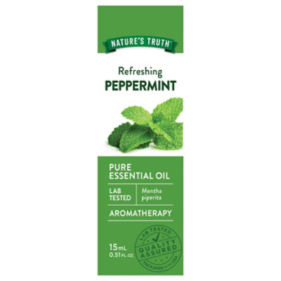 Nature's Truth Peppermint Essential Oil - 0.51 Oz - Image 2