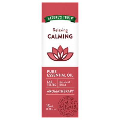 Natures Truth Aromatherapy Essential Oil 100% Pure Calming - 0.51 Oz - Image 1