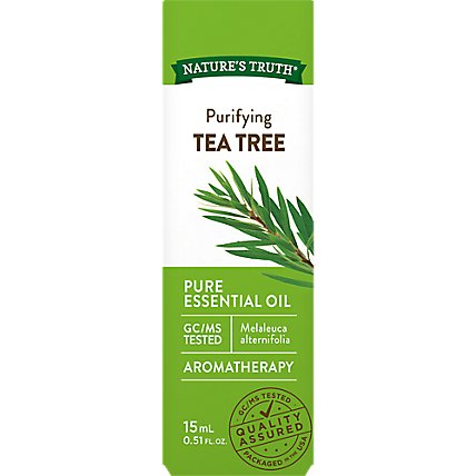 Nature's Truth Tea Tree Essential Oil - 0.51 Fl. Oz. - Image 1