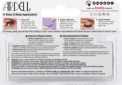 Ardell Fashion Lashes Black 105 - 2 Count - Image 4