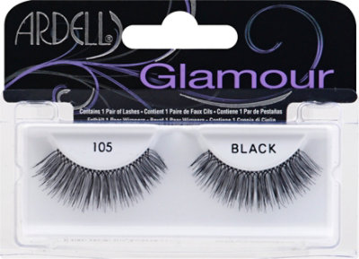 Ardell Fashion Lashes Black 105 - 2 Count - Image 2