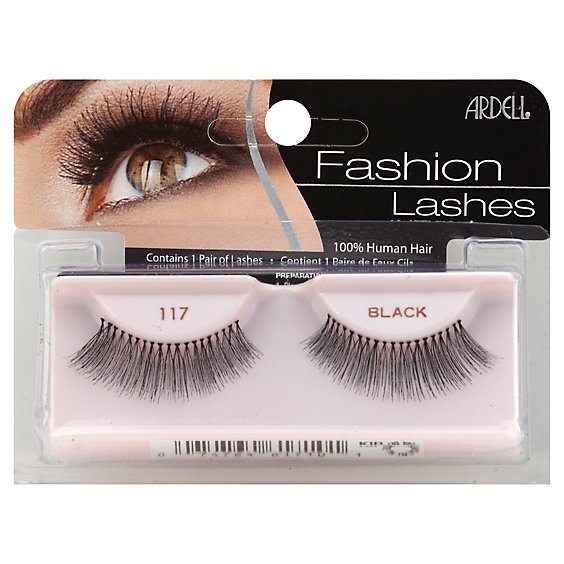 Ardell Fashion Lashes Black 117 - 2 Count