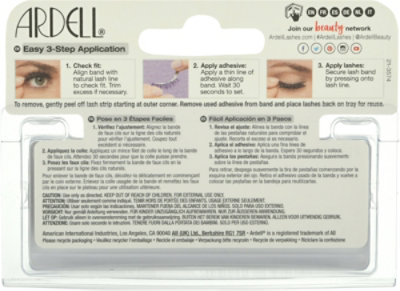 Ardell Natural Black Demi 120 Lashes - 2 Count - Image 4