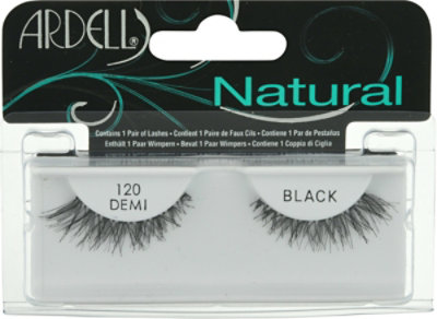 Ardell Natural Black Demi 120 Lashes - 2 Count - Image 2