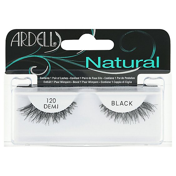 Ardell Fashion Lashes Natural Demi Black 120 - 2 Count
