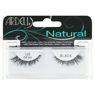 Ardell Fashion Lashes Natural Demi Black 120 - 2 Count