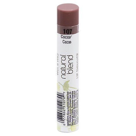 Wet N Wild Natural Blend Lip Shimmer Cocoa - .11 Oz