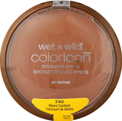 Wet N Wild Color Icon Bronzer SPF 15 Bikini Contest 740 - 0.46 Oz - Image 2