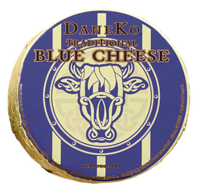 Castello Blue Wheel Cheese Traditional Danish 0.50 LB