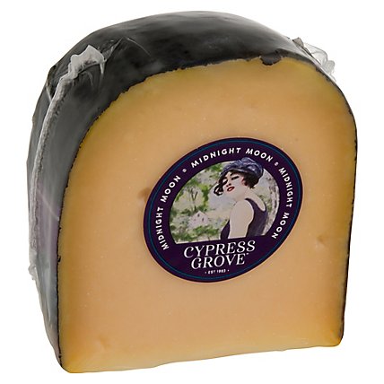 Cypress Grove Cheese Goat Midnight Moon Pre Weighed - 0.50 Lb - Image 1